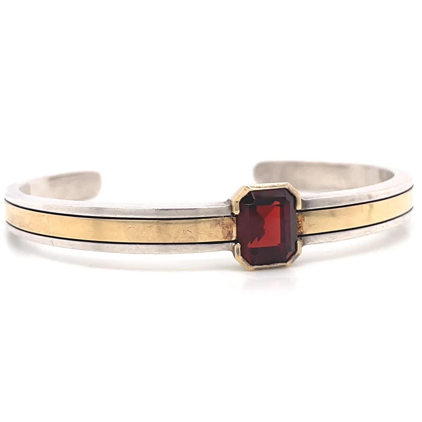 silver gold bracelet