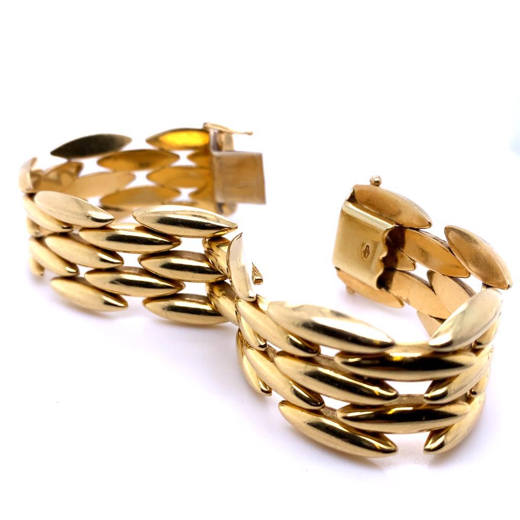 cartier mens gold bracelet