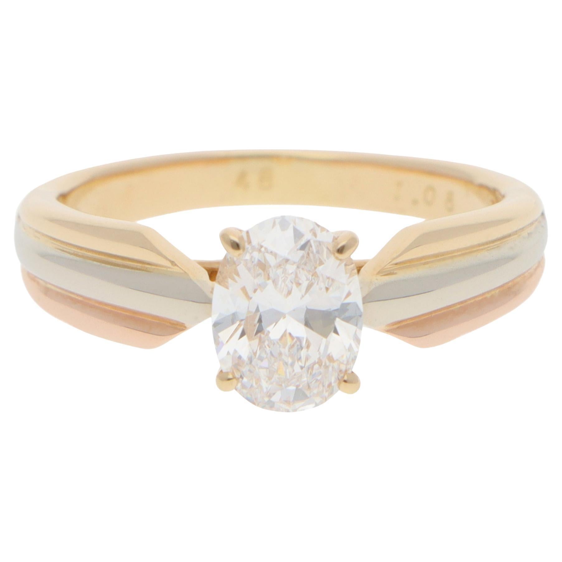 Vintage cartier engagement rings for sale clearance