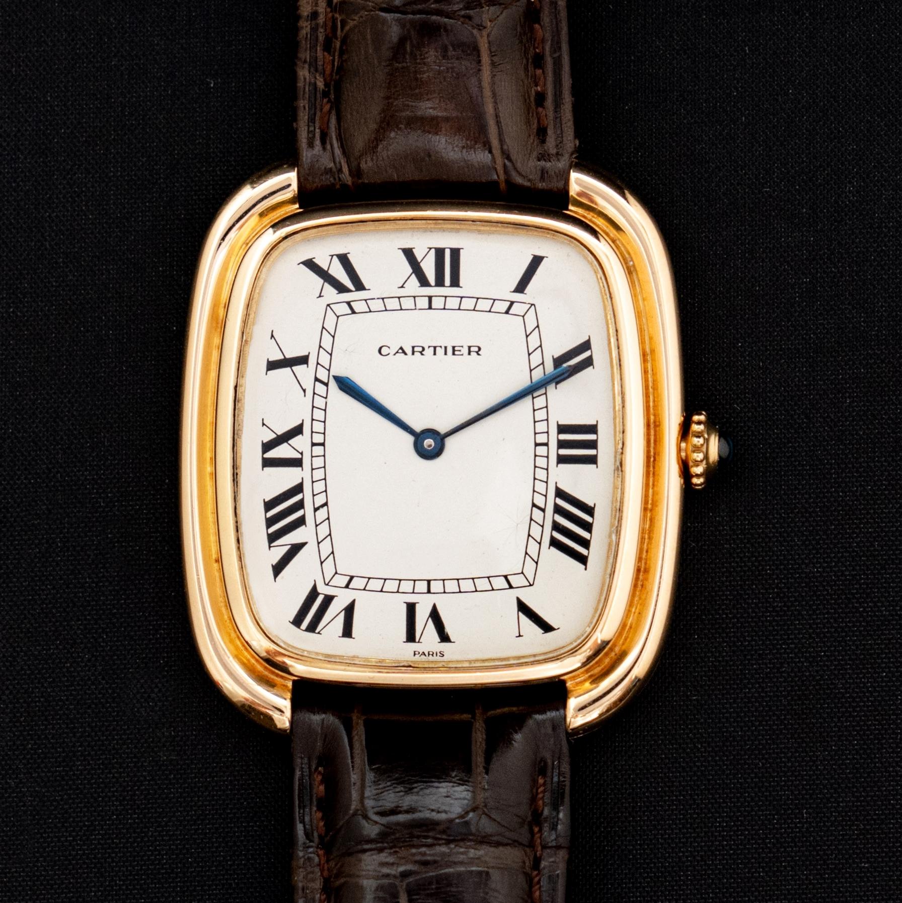 Brand: Cartier
Model: Gondole XL Jumbo
Year: 1970’s
Serial Number: 9705xxxxx
Reference: C03896

In 1972, Cartier introduced the ‘Louis Cartier Collection’ to commemorate its relocation of manufacturing operations from France to Switzerland. This