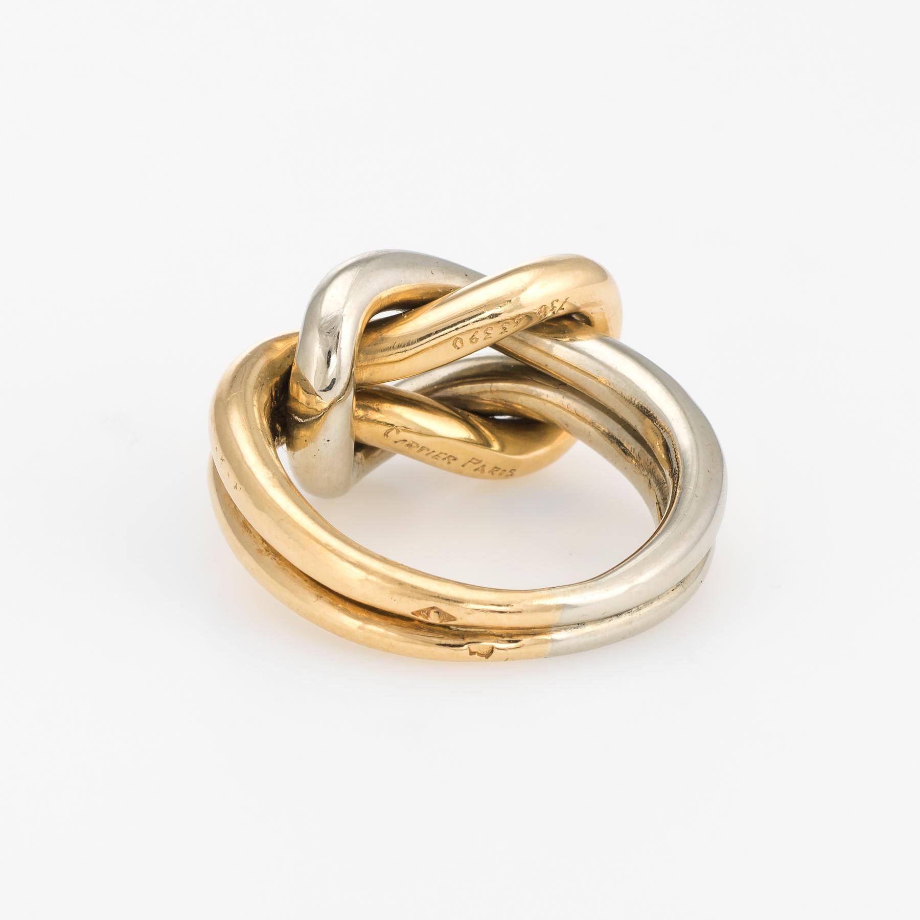 knot ring cartier