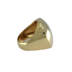 Vintage Cartier Jeton Sauvage 18k Gold Ring
