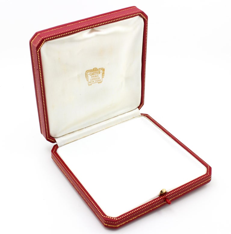 Vintage Cartier Jewellery, or Case Box, Made in France, Paris, 1970's