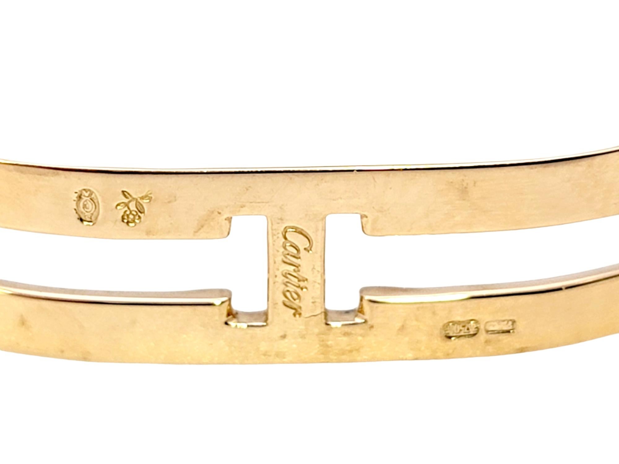 Vintage Cartier Ladies Ellipse Wristwatch in 18 Karat Yellow Gold 3