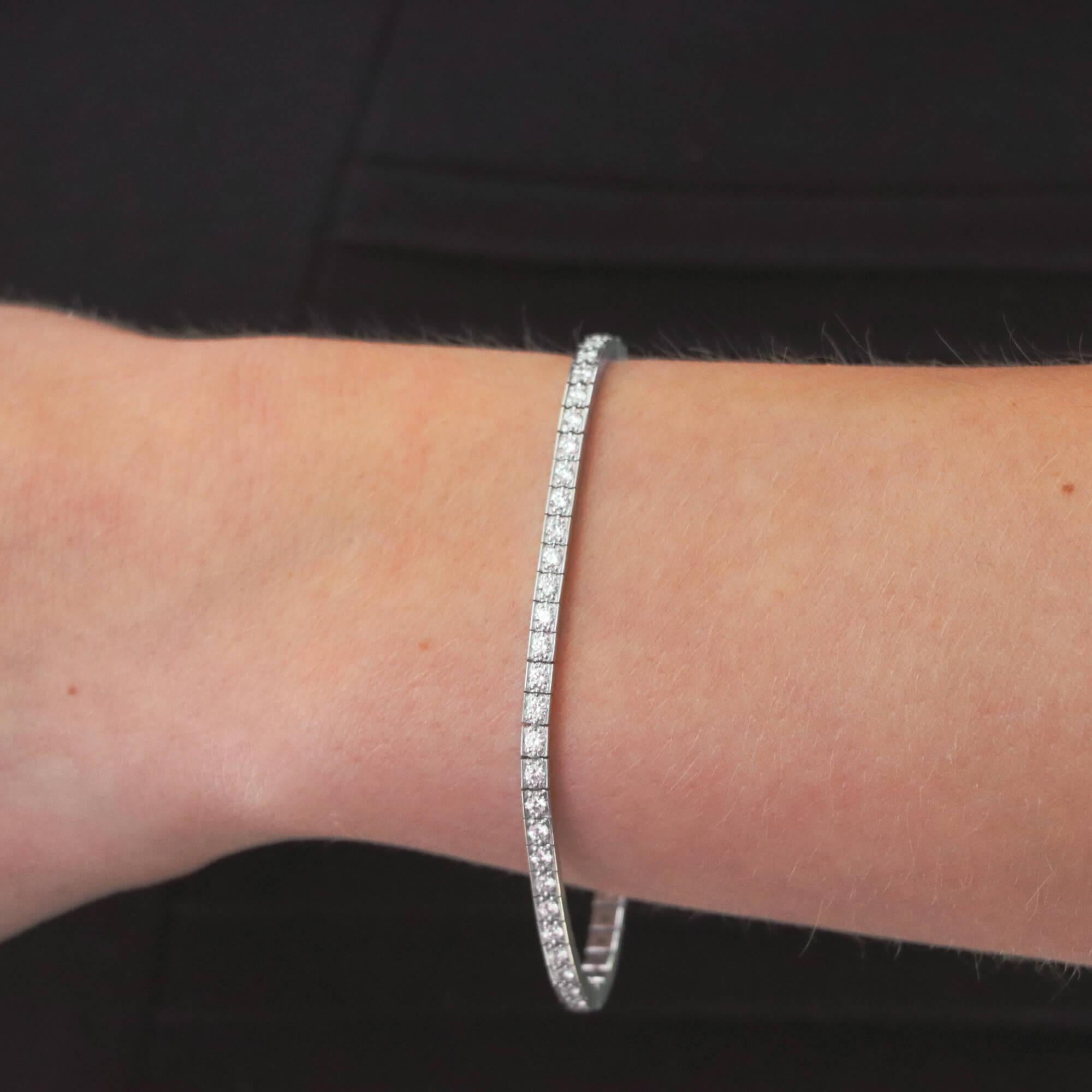 vintage cartier tennis bracelet