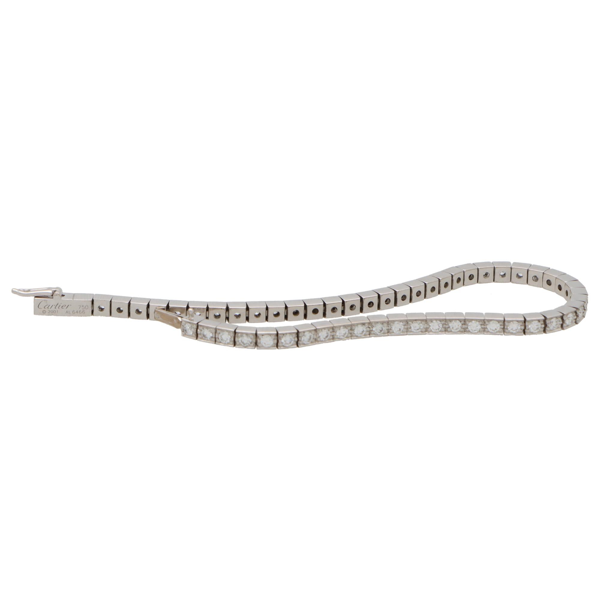 cartier lanieres diamond bracelet