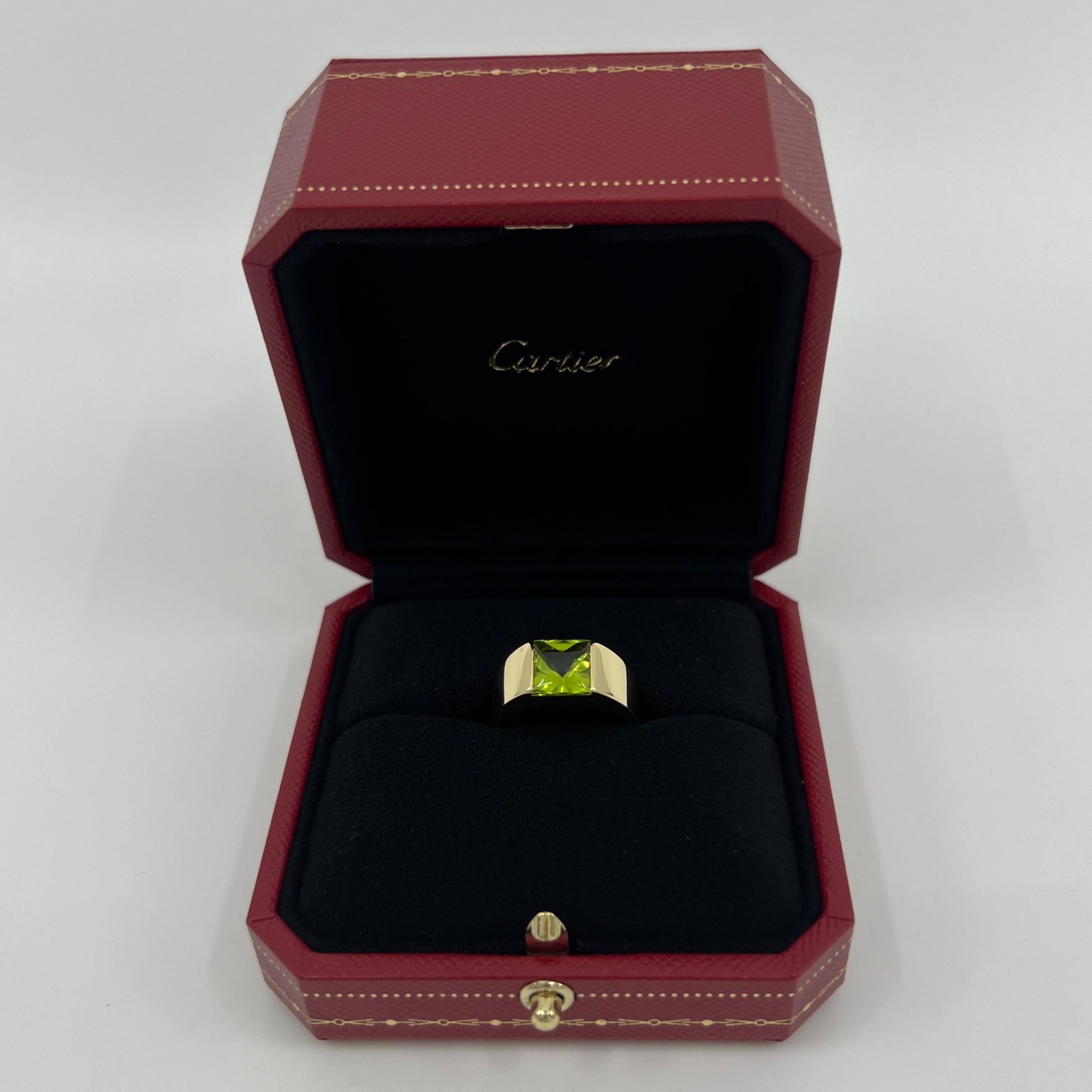 cartier tank green