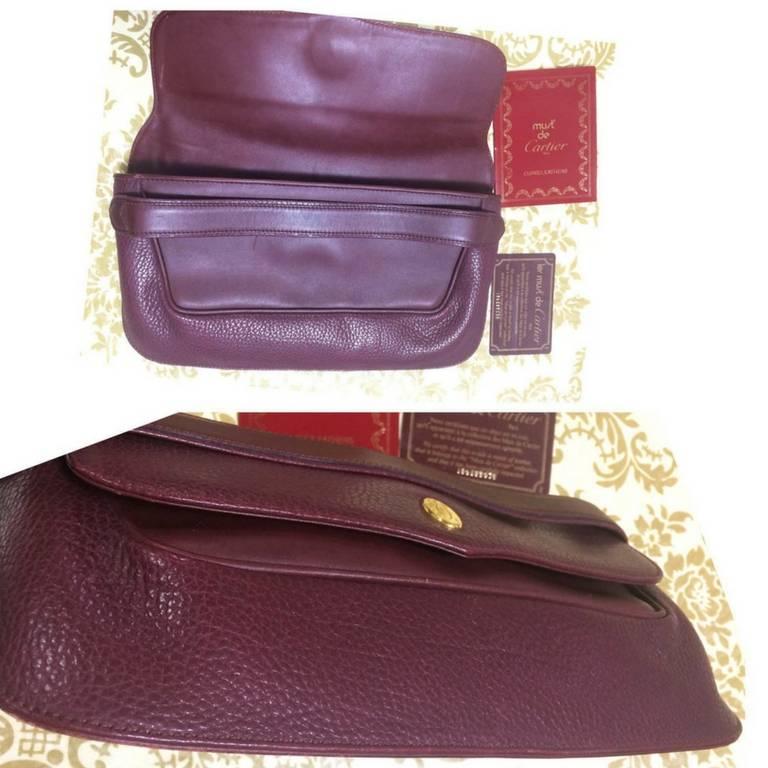 wine color purse