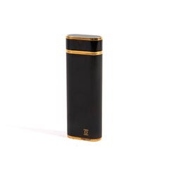 Vintage CARTIER Les Must Lighter Black Lacquered 1990s