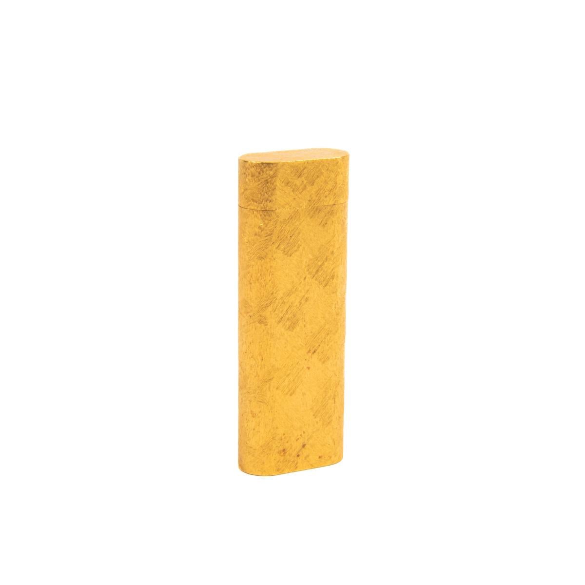 Vintage Cartier Les Must lighter Florentine Gold Plated 1970s 1