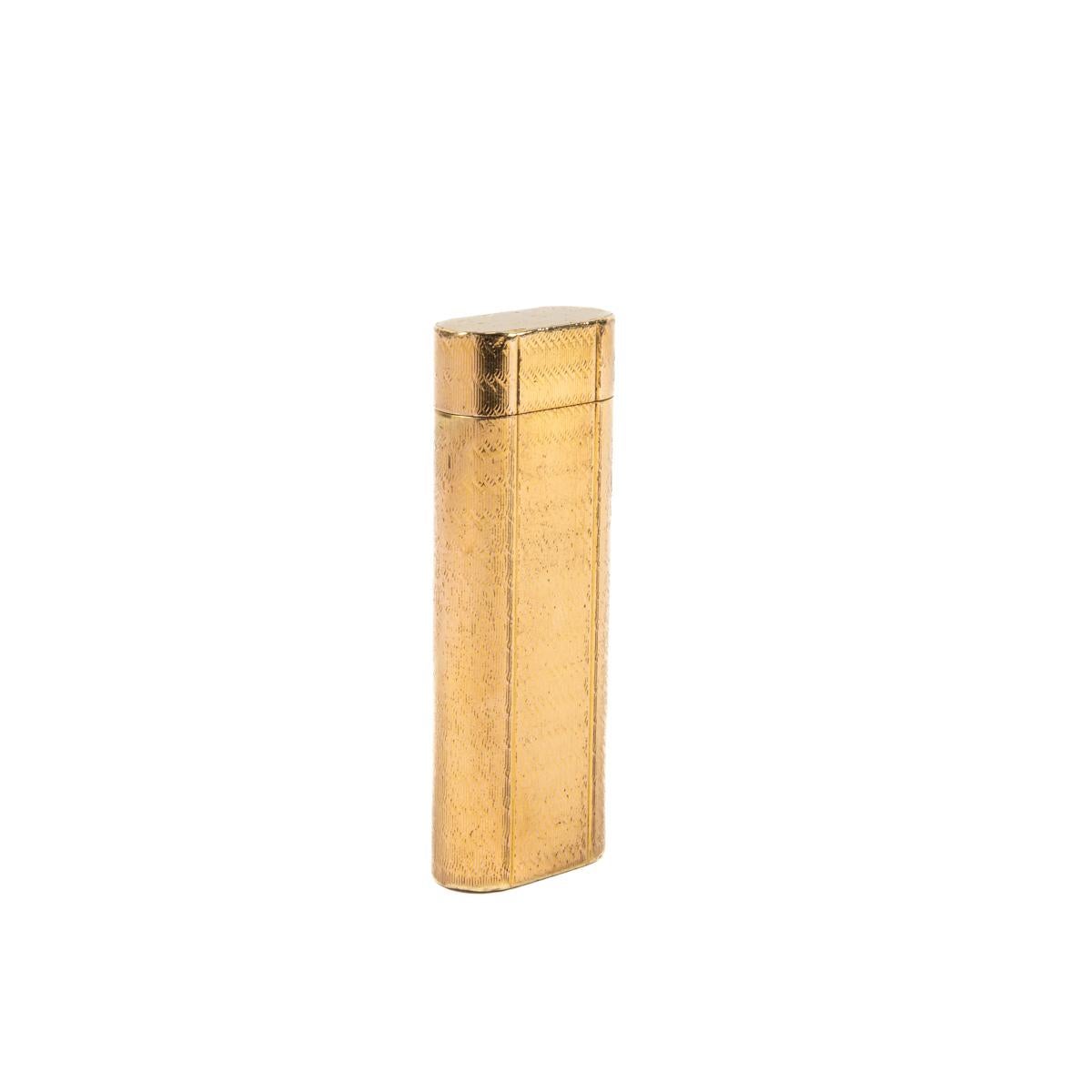Vintage Cartier Les Must lighter Gold Plated 1970s 1