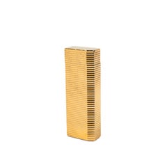 Vintage Cartier Les Must Pentagon briquet plaqué or