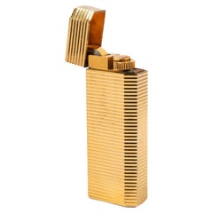 Vintage Cartier Les Must Pentagon lighter Gold Plated