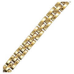 Vintage Cartier Maillon Panthere Bracelet, 9mm Wide 18.50cm .