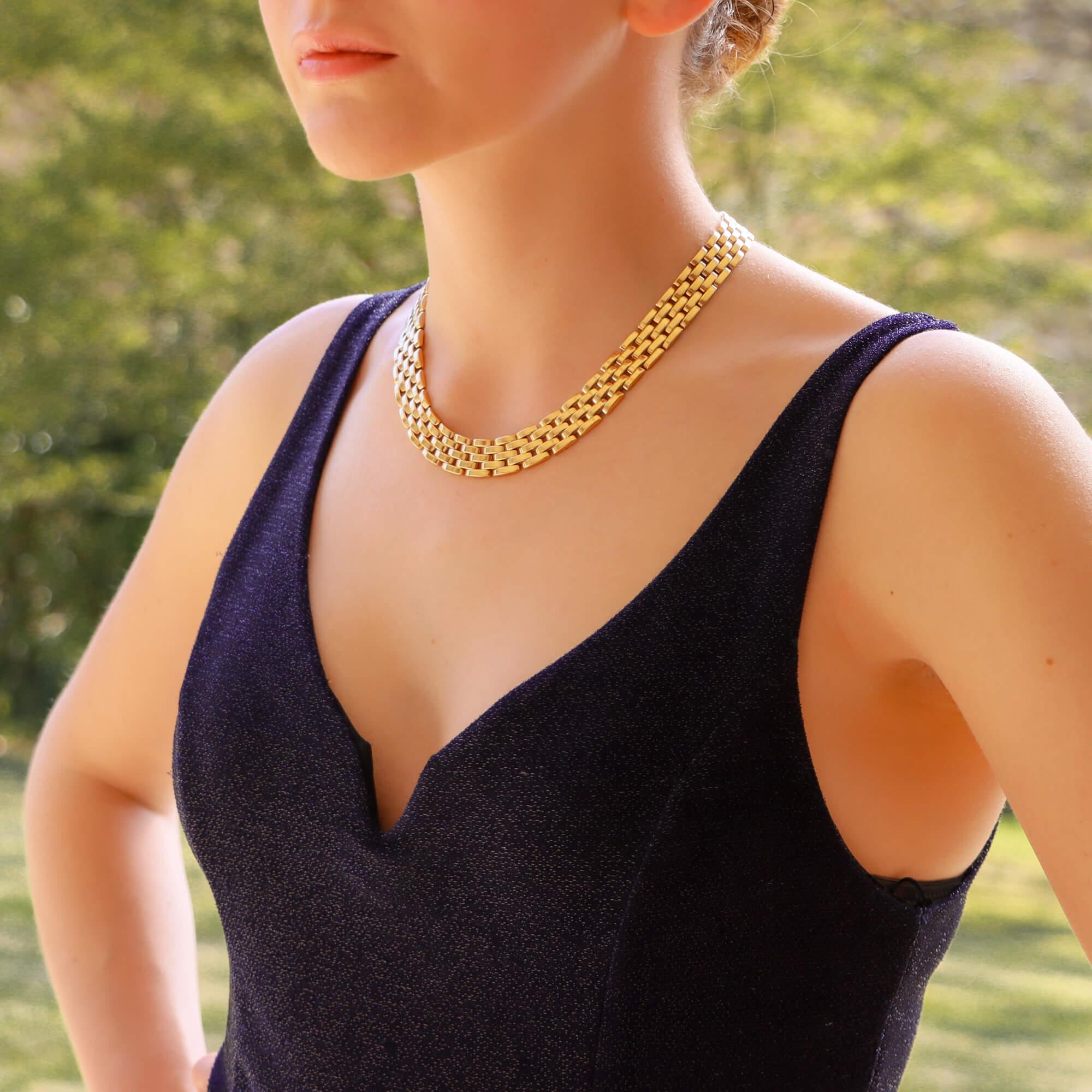 cartier maillon panthere necklace