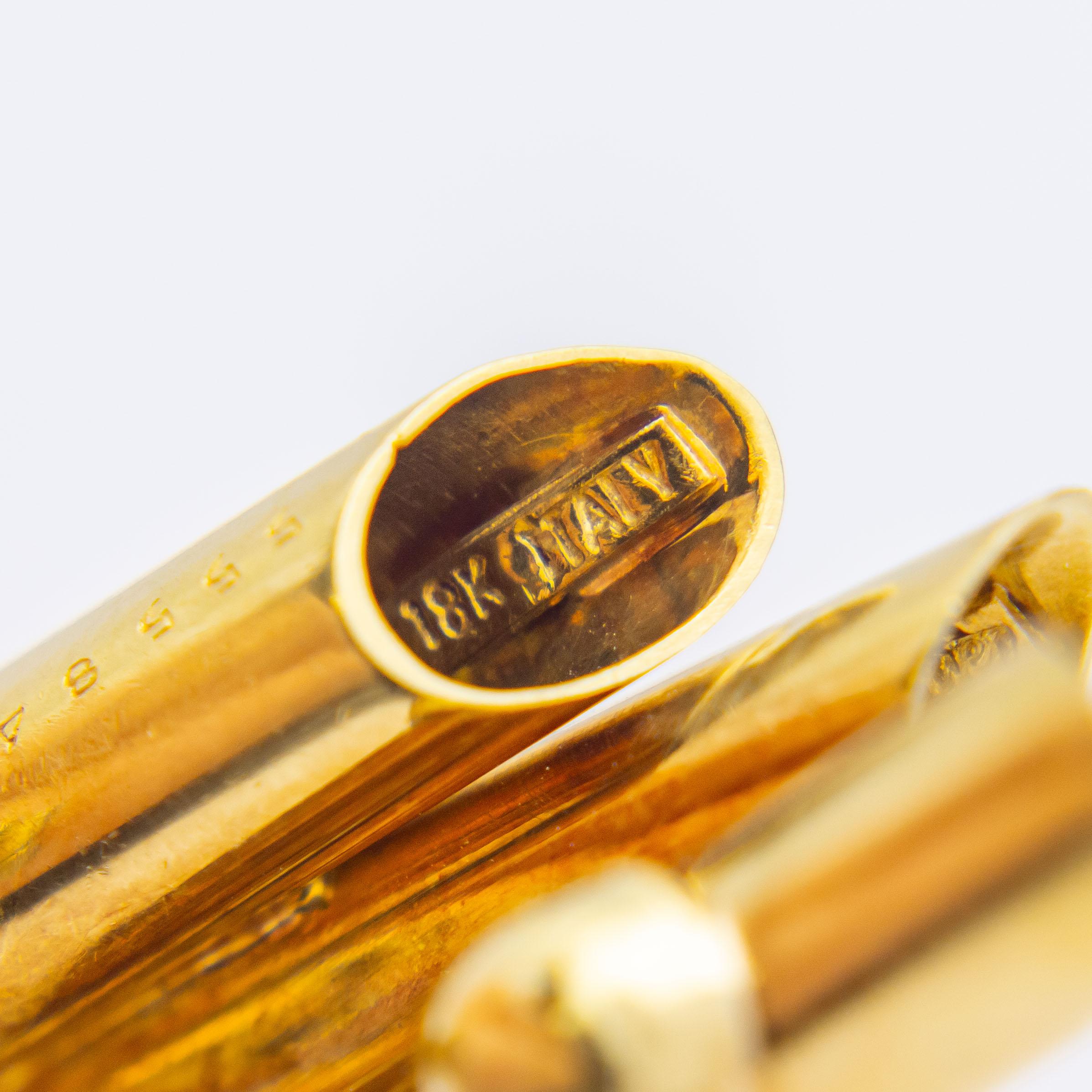da uomo o donna Fermagli per orecchie modernisti Cartier d'epoca in vendita