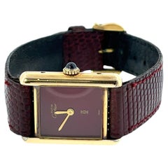 Vintage Cartier Must de Tank Ladies Watch – Ref. 3099556