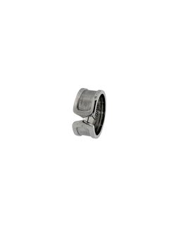 Vintage Cartier open C Collection Ring 18 karat White Gold - size 58
