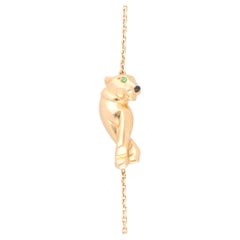 Vintage Cartier Panthère de Cartier Chain Bracelet en or rose