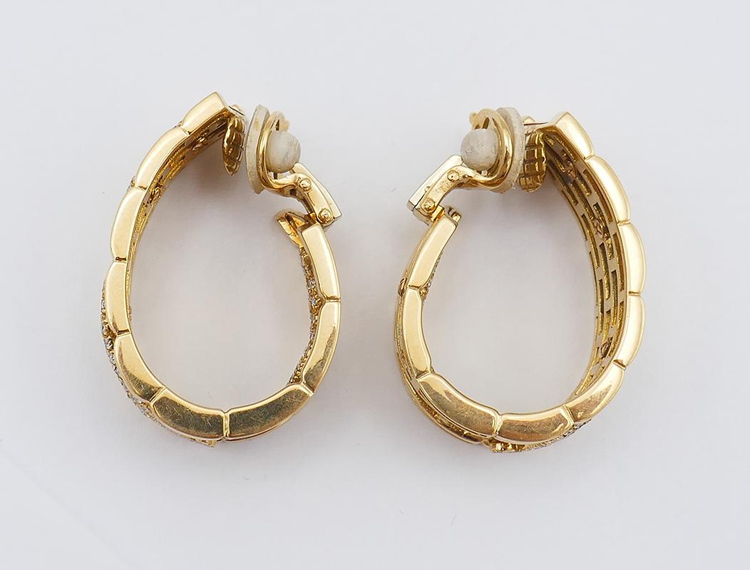 vintage cartier panther earrings