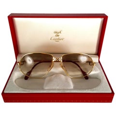 Cartier - Lunettes de soleil vintage Panthère Gradient, 63, grande taille, France 