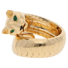 Vintage Cartier Panthère Lakarda Ring in Gelbgold