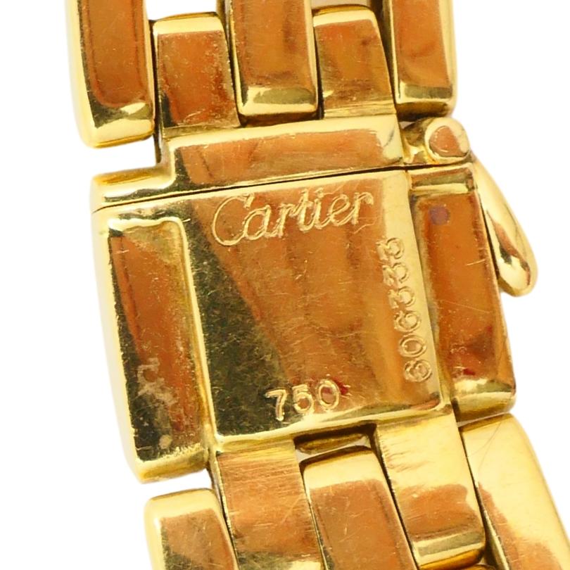 Vintage Cartier Panthere Necklace 18k Gold Estate Jewelry For Sale 2
