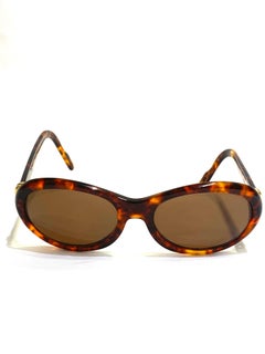 Vintage Cartier Paris Brown Round Sunglasses
