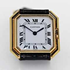 Vintage Cartier Paris Centure large Watch