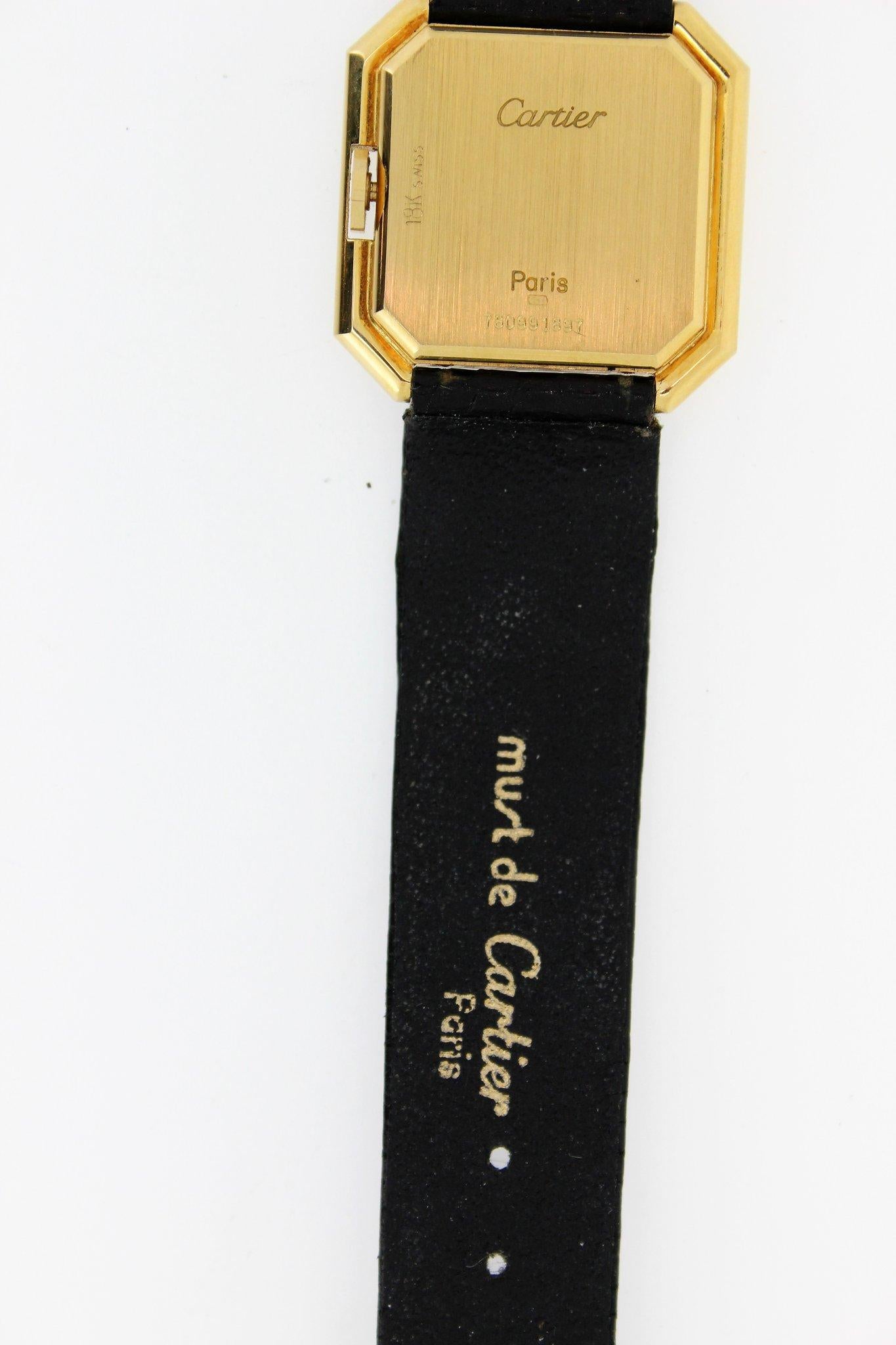 Vintage Cartier Paris Centure Medium Watch 1