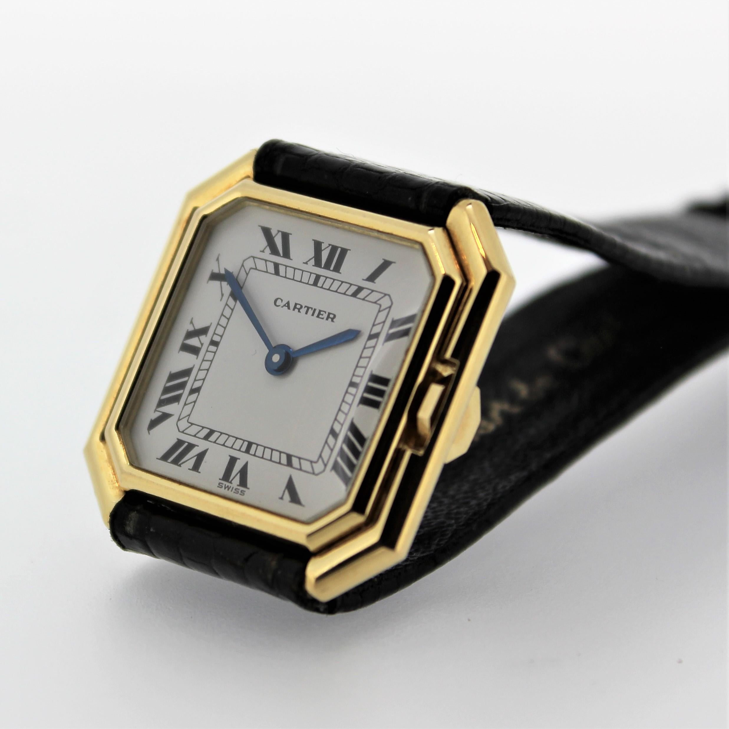 vintage cartier watch