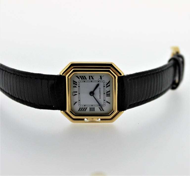 Vintage Cartier Paris Centure Small Watch For Sale At 1stdibs