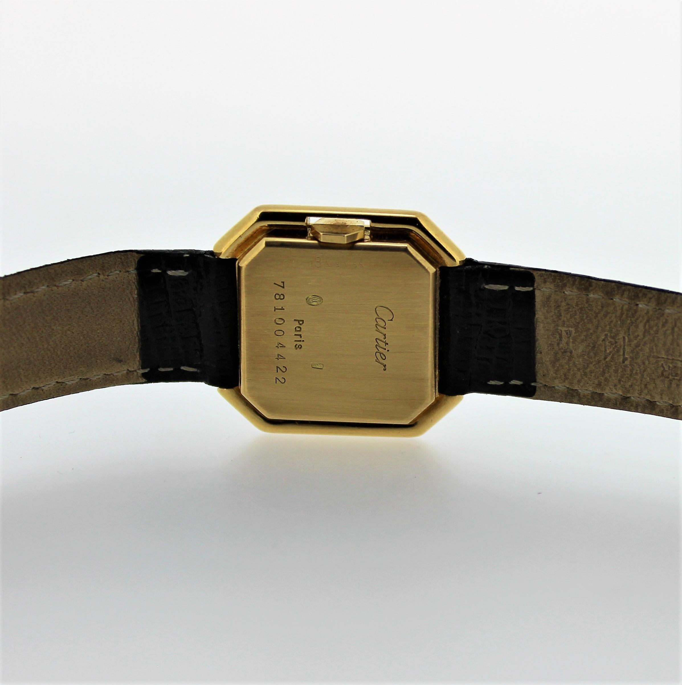 Modern Vintage Cartier Paris Centure Small Watch
