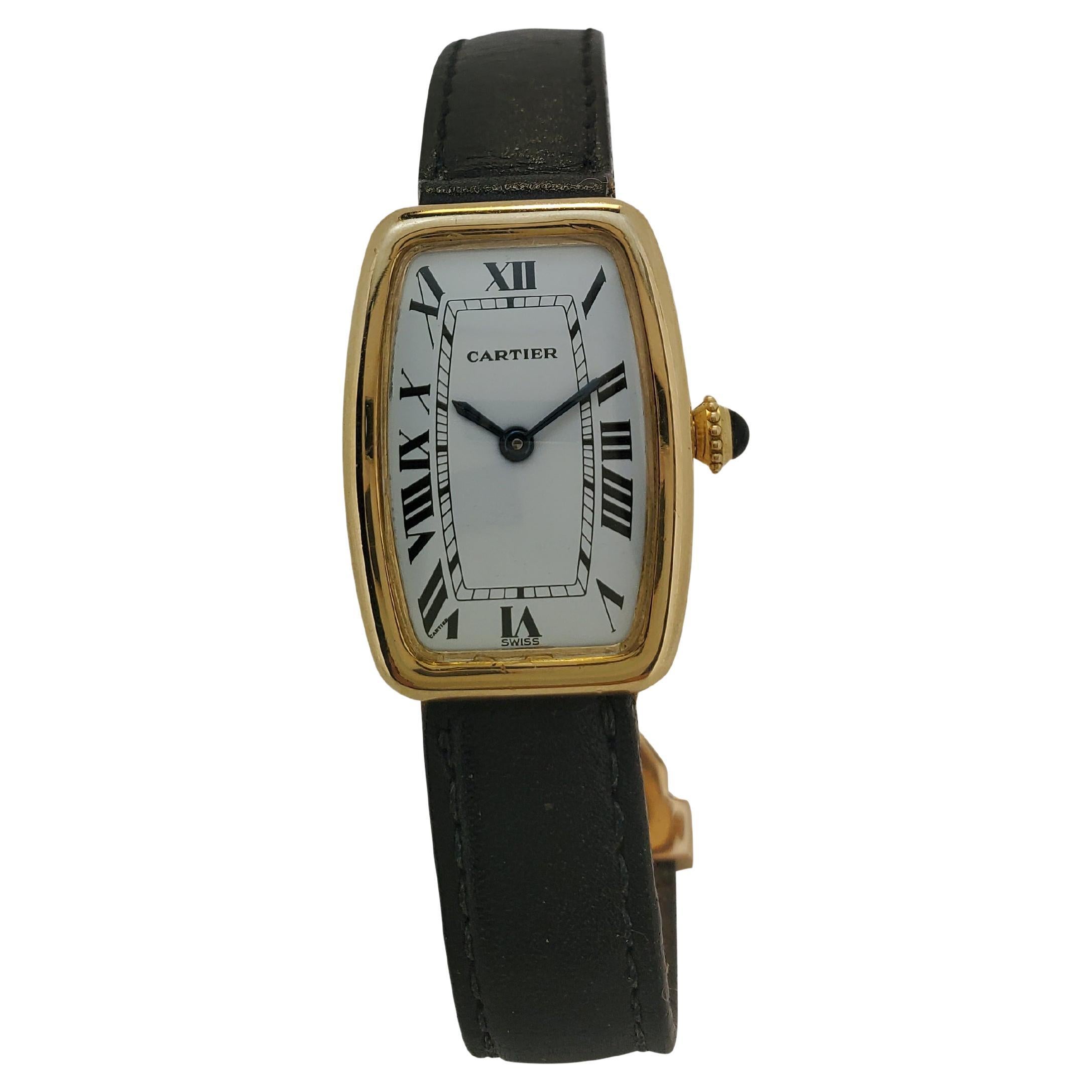 Vintage Cartier Paris Vendome Large Automatic Watch Circa 1978 at