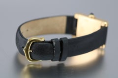 Vintage Cartier Paris Lady's Tank 18 Karat Yellow Gold Wristwatch circa 1960s