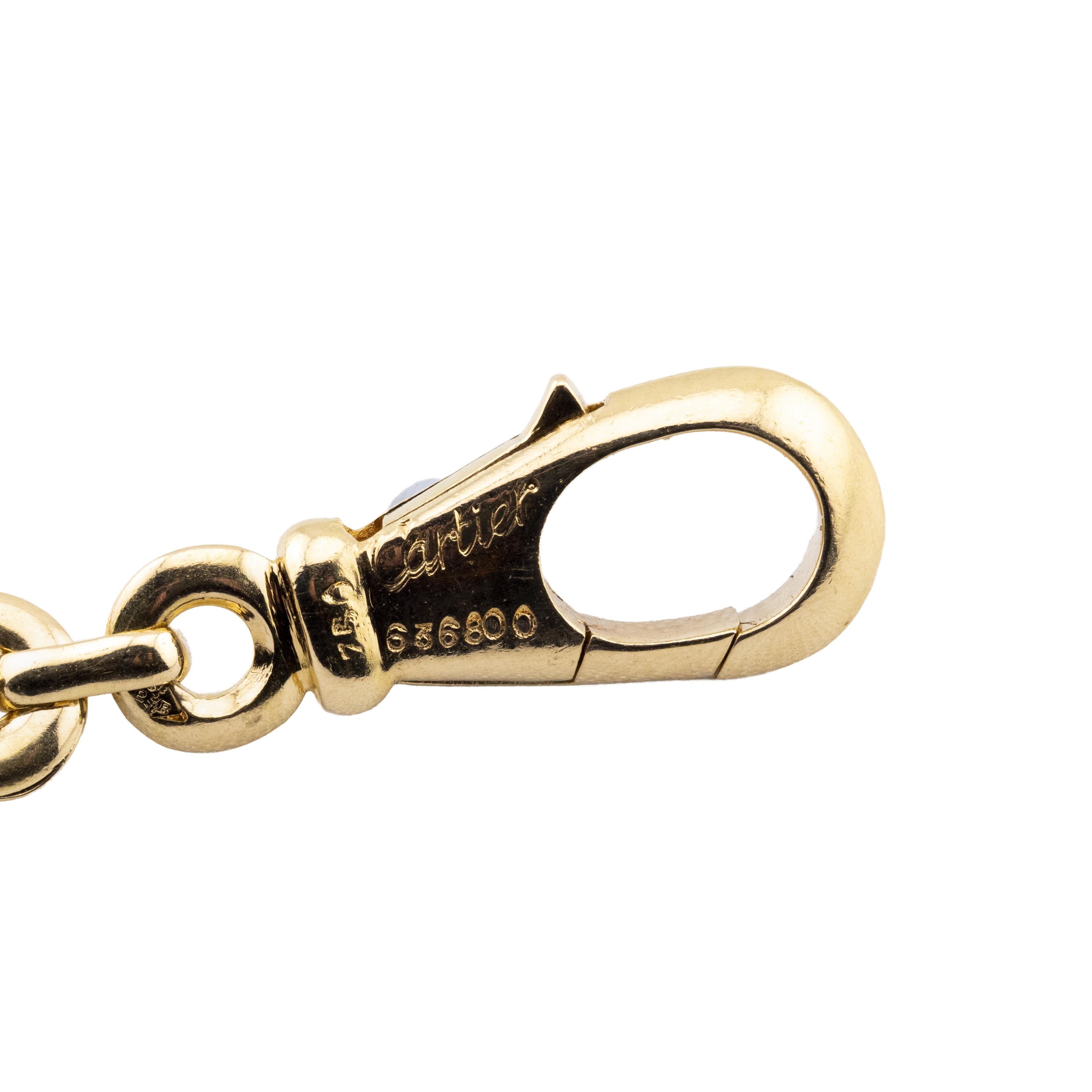 Vintage Cartier Paris Scarabäus Armband in 18 Karat Gelbgold Damen im Angebot