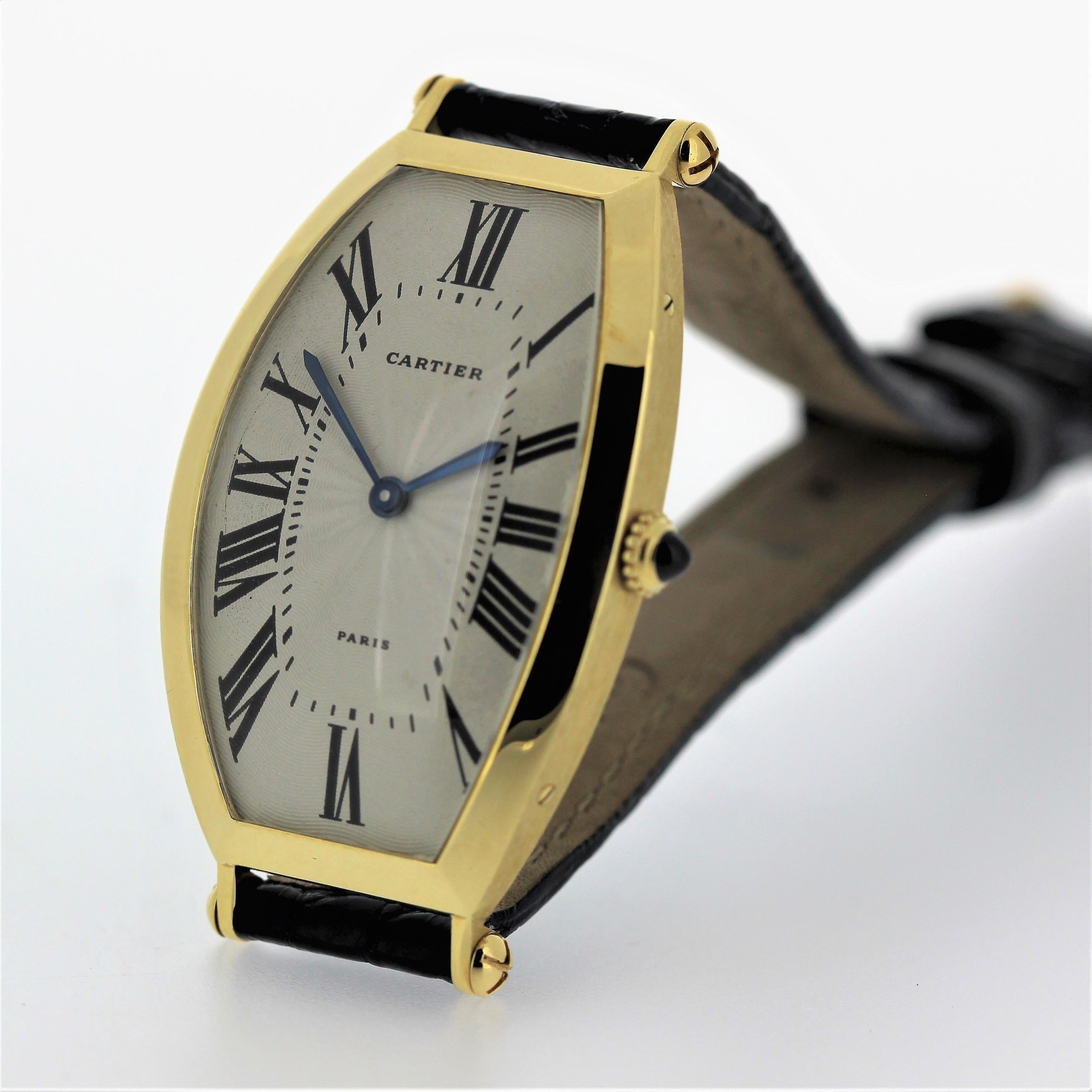 vintage tonneau watch