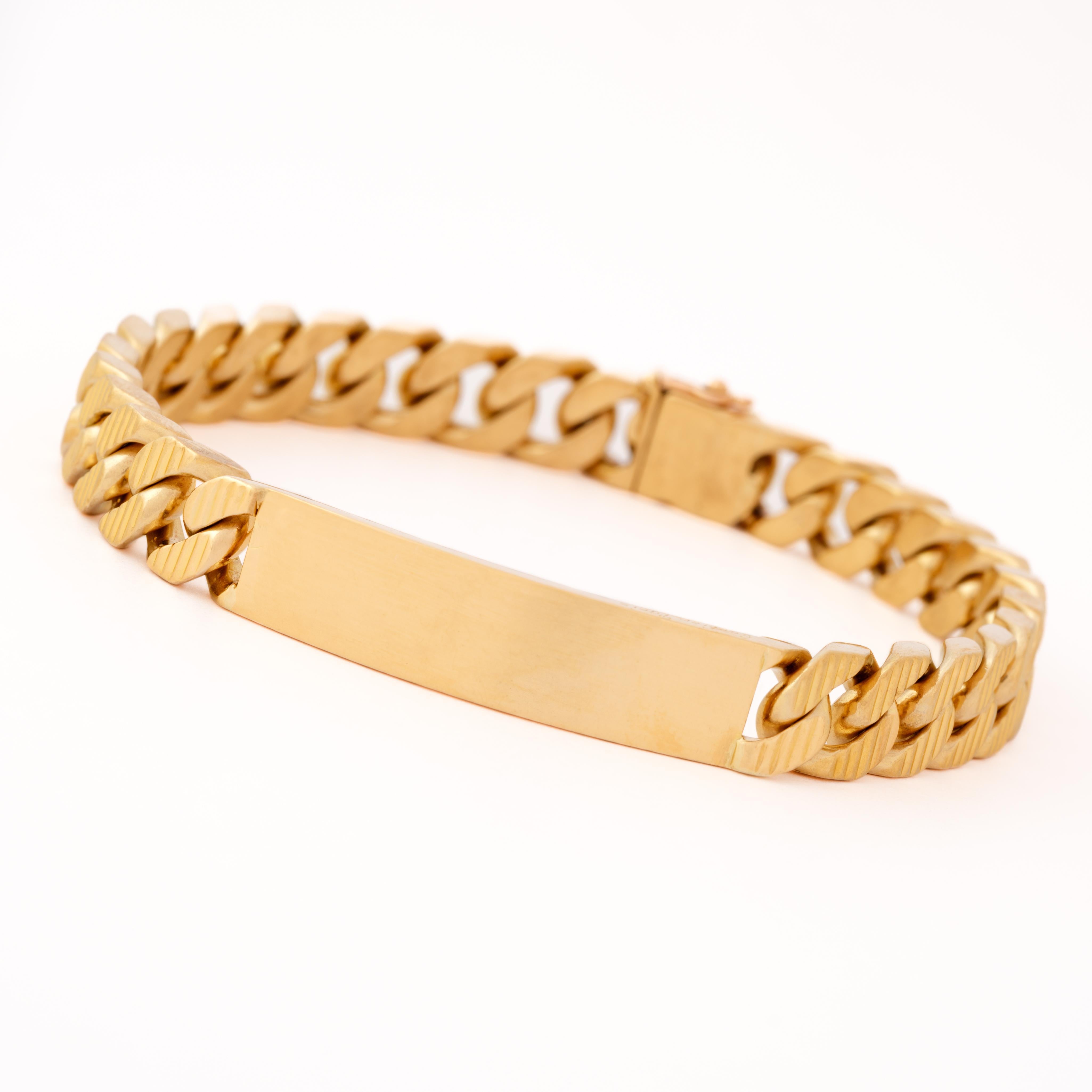 Vintage Cartier Paris x Georges Lenfant Bracciale a catena 18 carati ID
59 grammi
Lunghezza 8,25
L'area ID è lunga 1,5