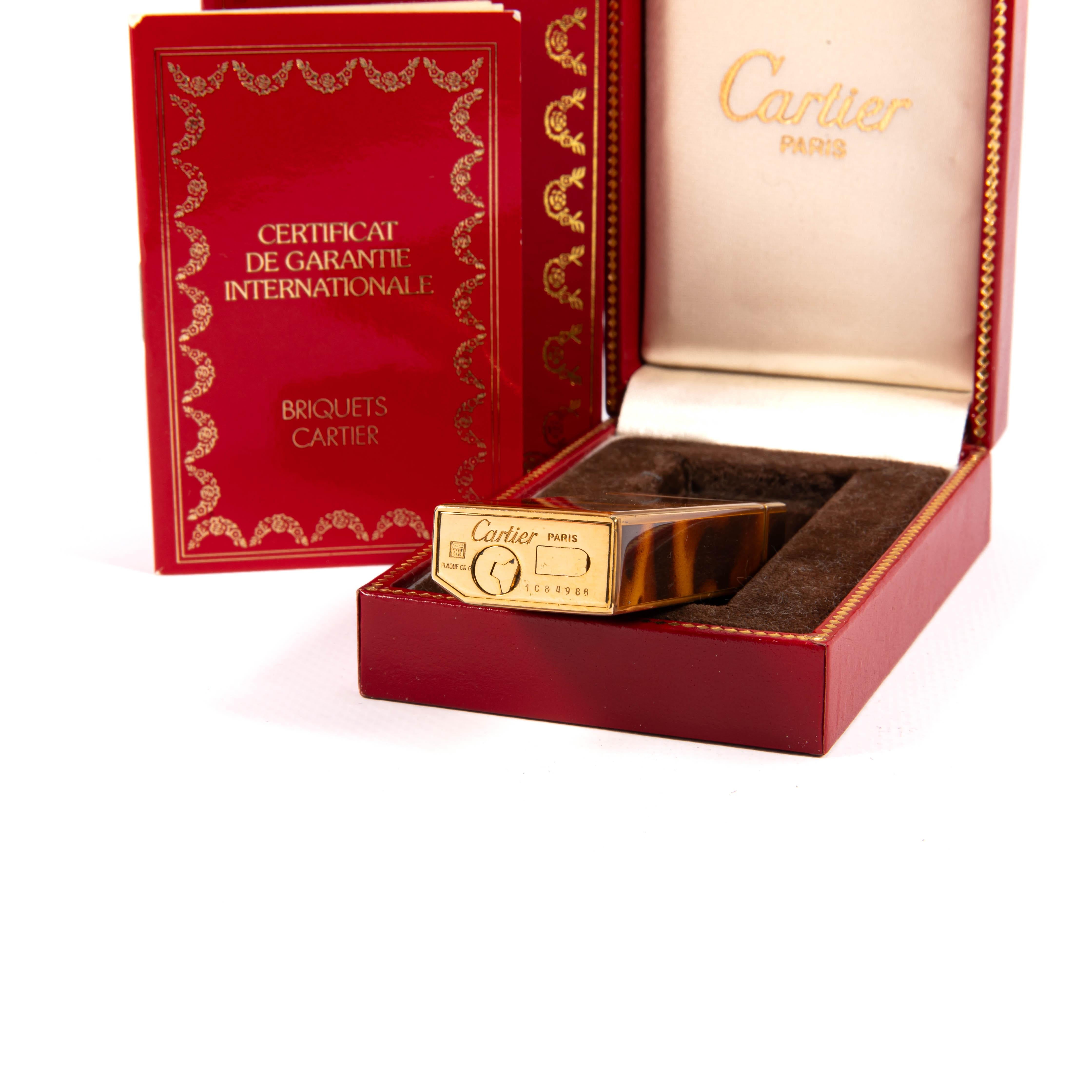 Vintage CARTIER Pentagon-Leuchte Laque de Chine, Vintage, in Karton, 1980er Jahre 5