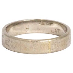 Vintage Cartier Platinum Band