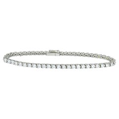 Vintage Cartier Platinum Diamond Tennis Bracelet Vintage Cartier Platinum Diamond Tennis Bracelet