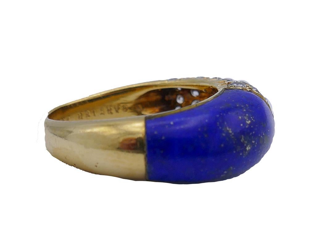 Vintage Cartier Ring Band 18k Gold Estate Jewelry Französisch 1