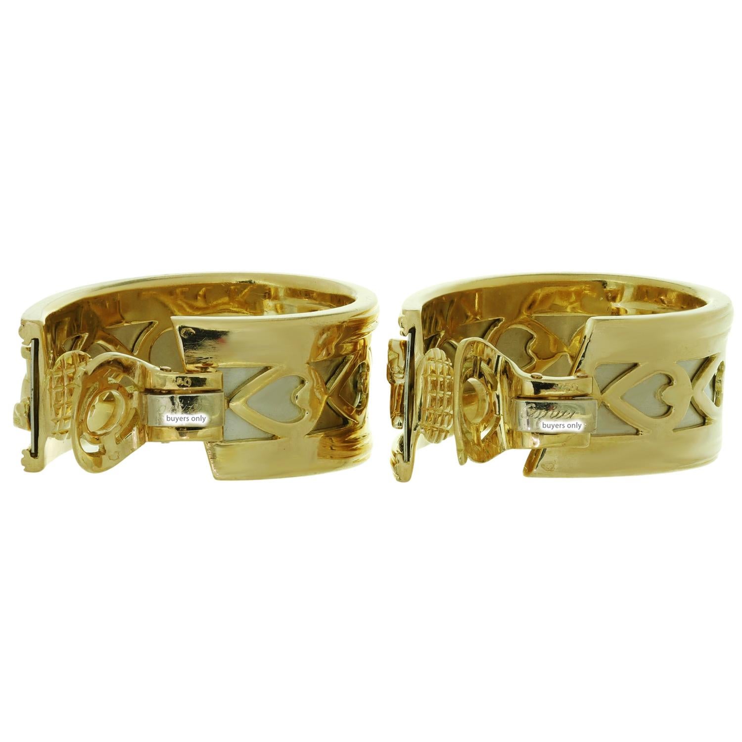 cartier cuff earrings