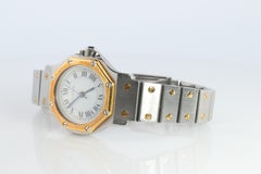 Vintage Cartier Santos 0907 Automatic 25mm Watch Santos de Cartier Octo SM