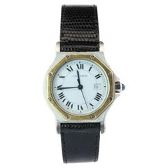 Vintage Cartier Santos 2966 Automatik 25mm Uhr Santos de Cartier Octo SM