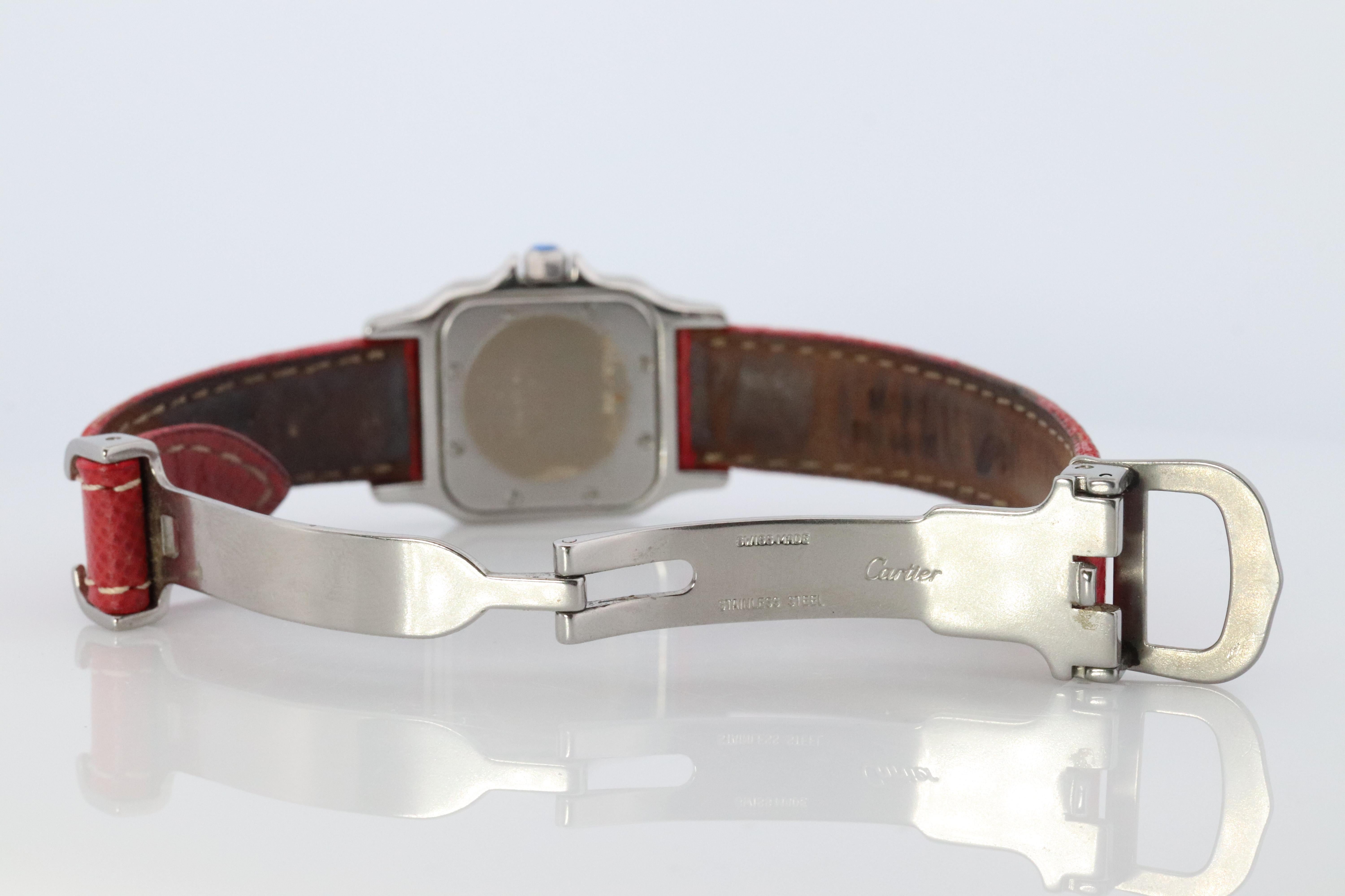 Cartier Santos-Uhr im Vintage-Stil. Santos de Cartier 1057930 SS und 18k YG 3