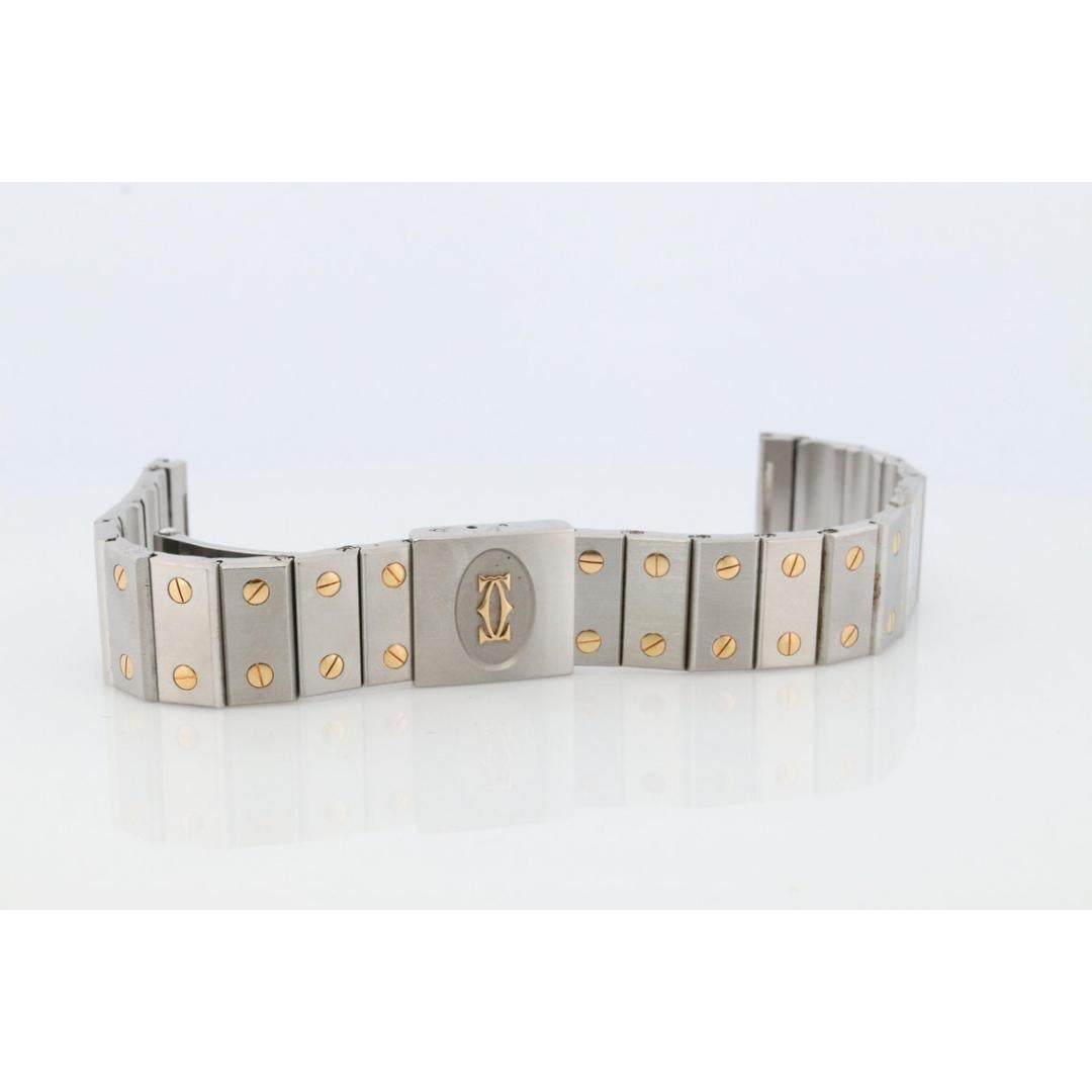 Montre Vintage Cartier Santos. Santos De Cartier Octo 187902 Sterling et 18k 3