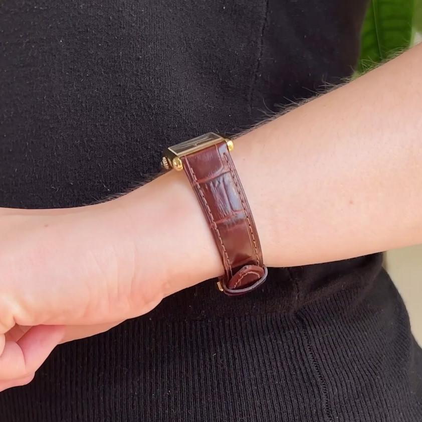 must de cartier tank watch vintage
