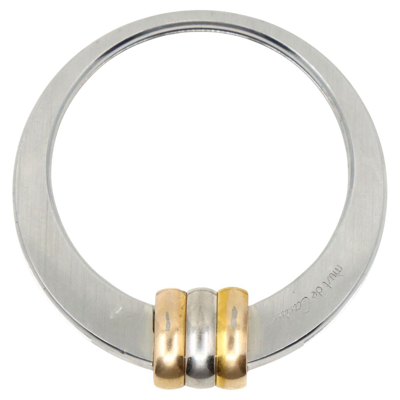 Vintage Cartier Silber
Gold Vendome Geldscheinklammer