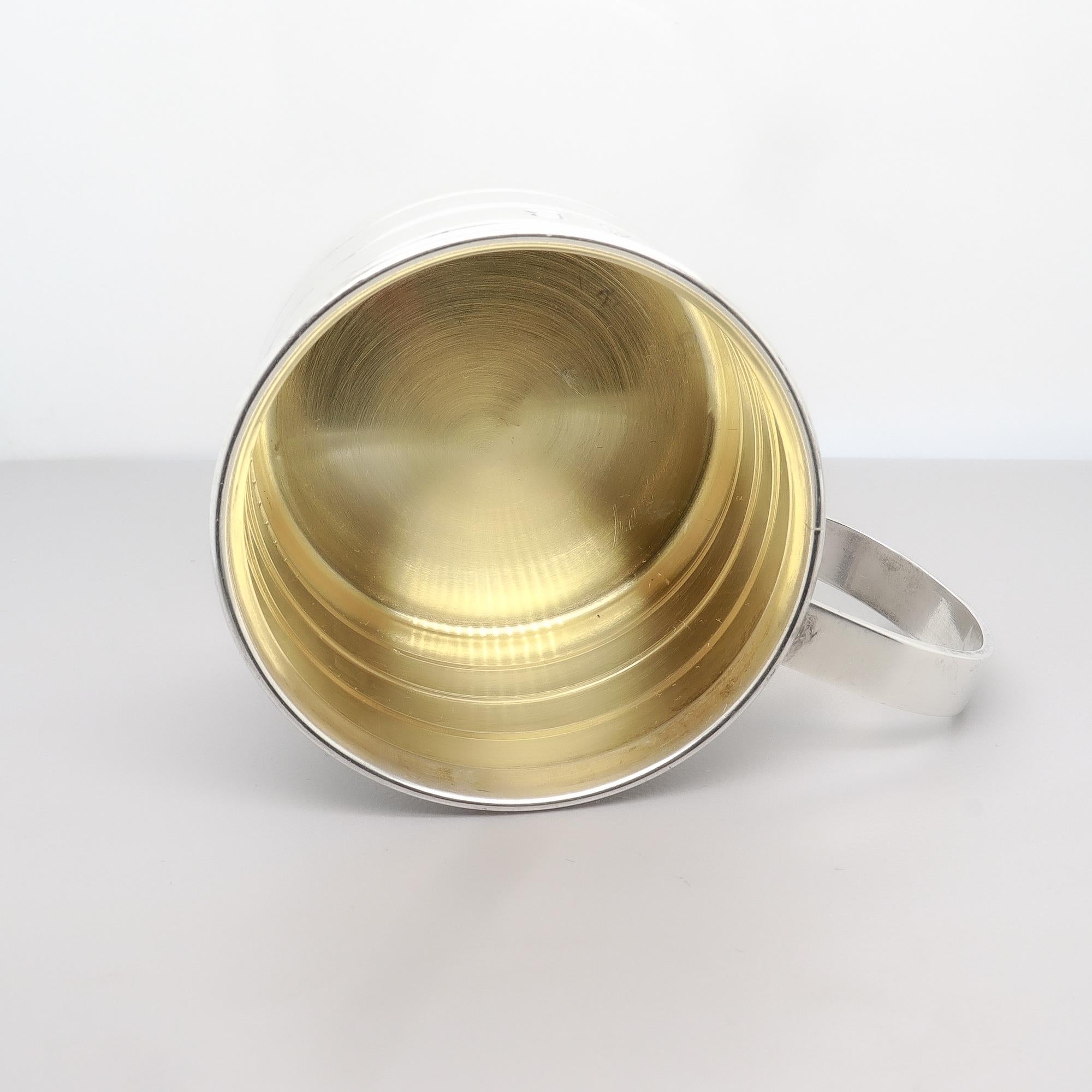 Misuratore da bar / Jigger d'epoca in argento sterling di Cartier in vendita 7
